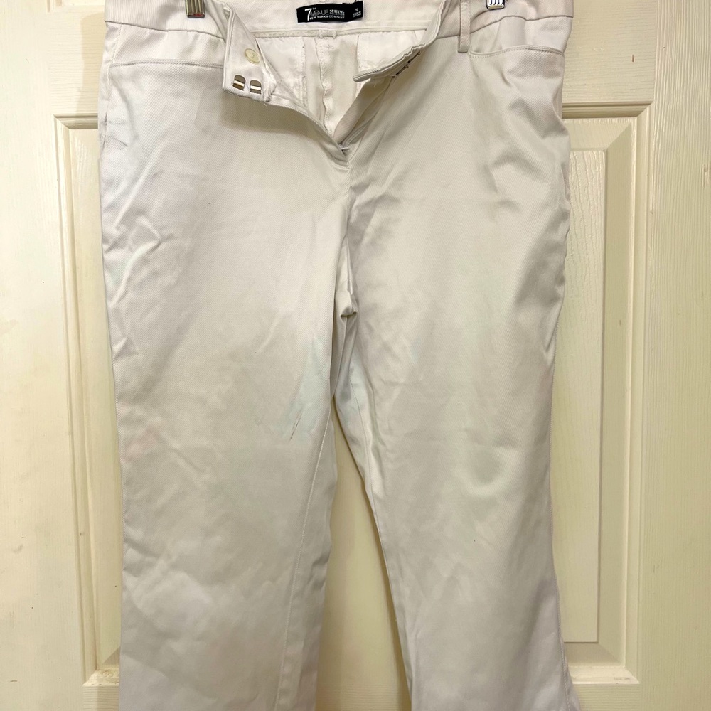 Selling 3-crop/capri pants each a size 12.  I can sell indiv if desired